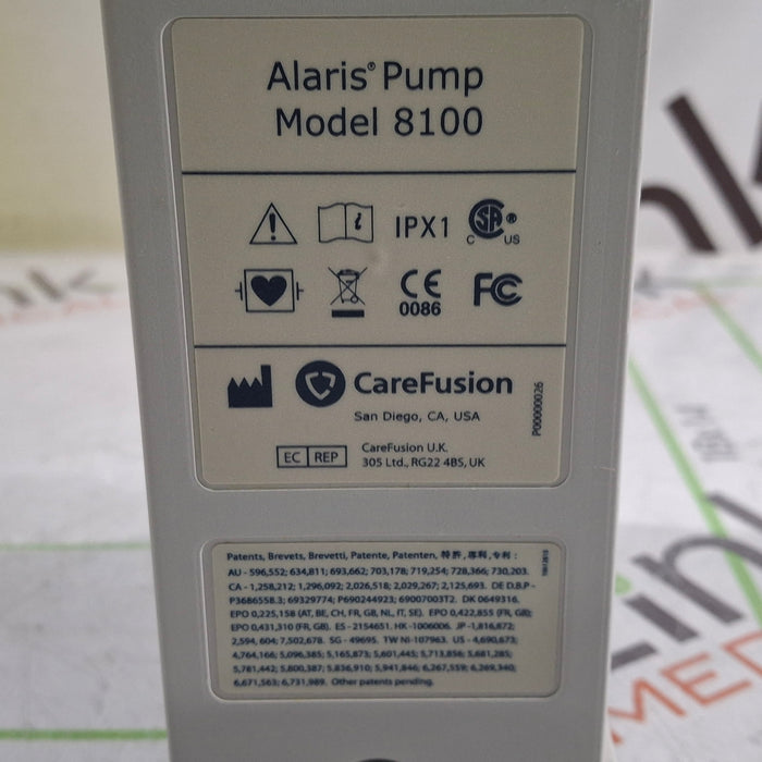 CareFusion Alaris 8100 LVP Infusion Pump Module