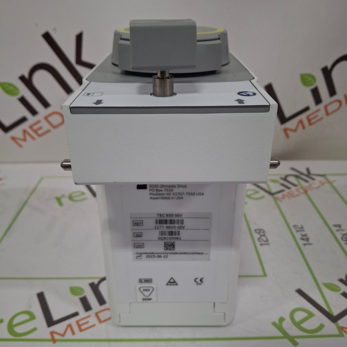 Datex-Ohmeda Tec 850 Sevoflurane Vaporizer