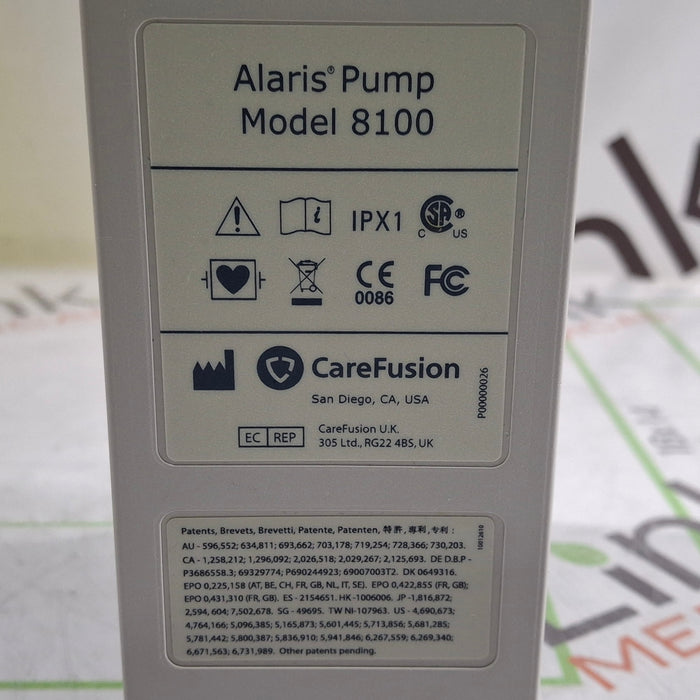 CareFusion Alaris 8100 LVP Infusion Pump Module