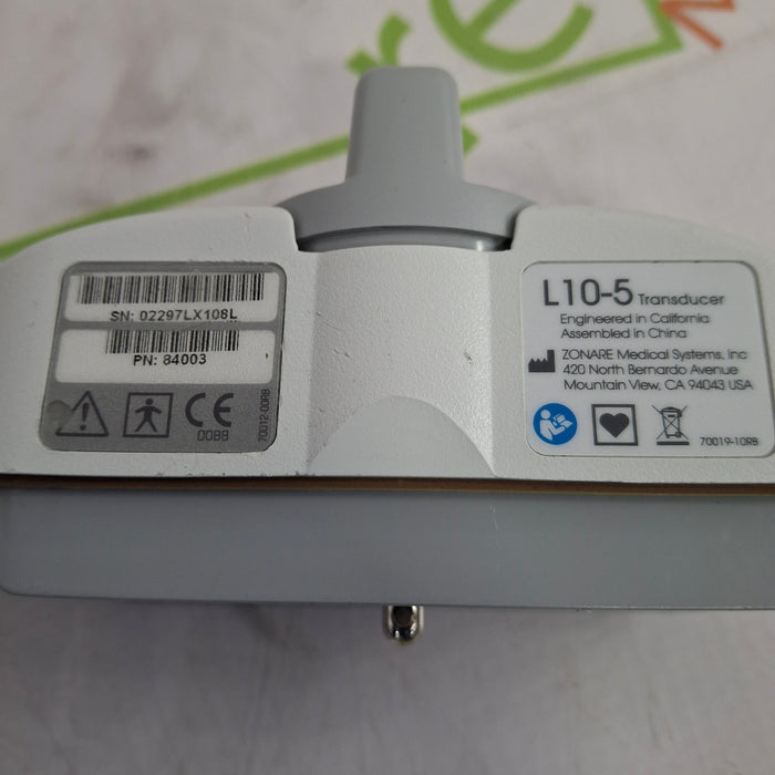 Zonare L10-5 Linear Transducer