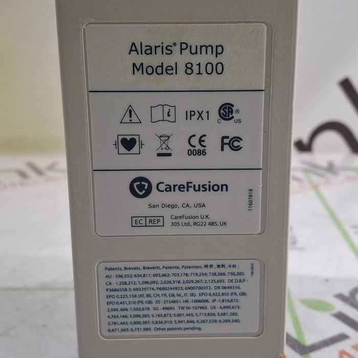CareFusion Alaris 8100 LVP Infusion Pump Module