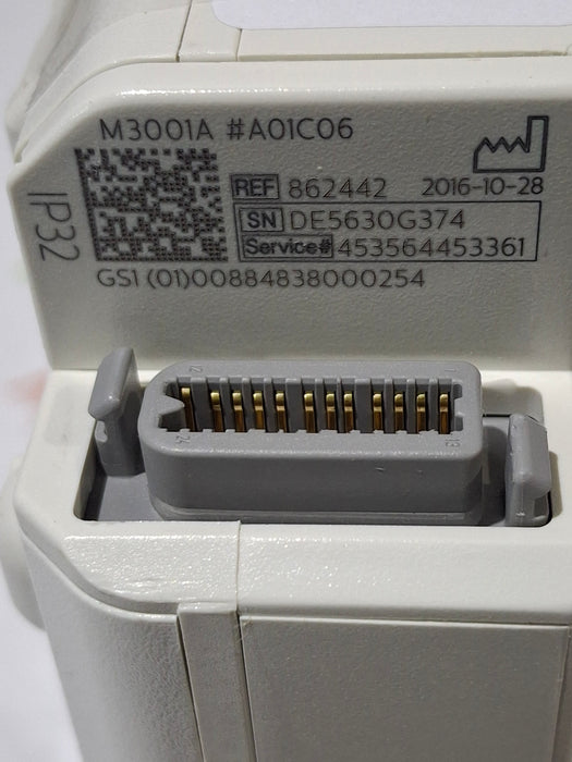 Philips M3001A-A01C06 Fast SpO2, NIBP, ECG, Temp, IBP MMS Module