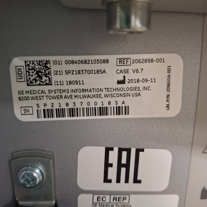 GE Healthcare Case 6.7 Stress Test Console