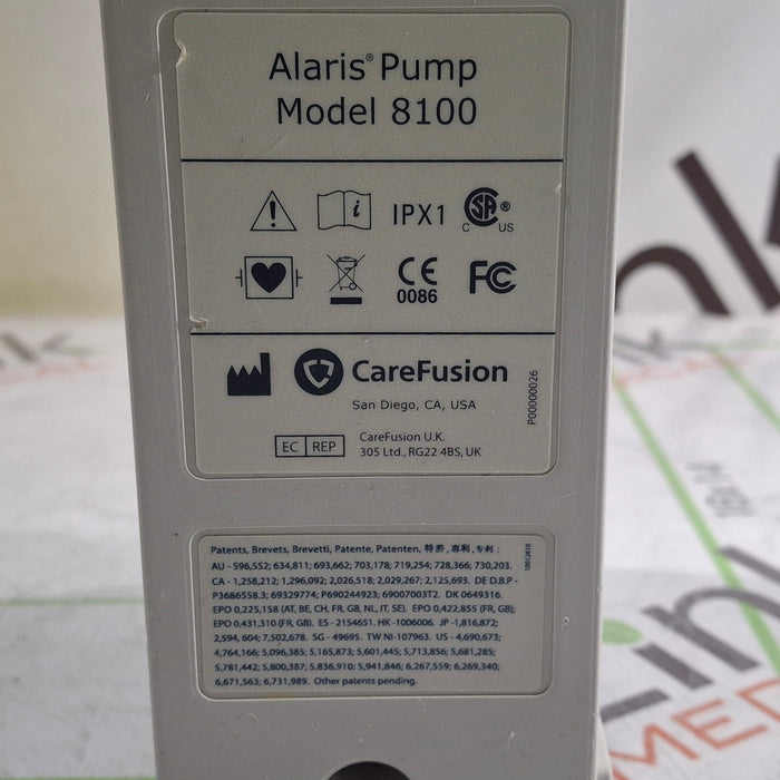 CareFusion Alaris 8100 LVP Infusion Pump Module