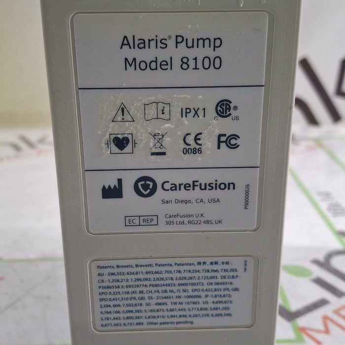 CareFusion Alaris 8100 LVP Infusion Pump Module