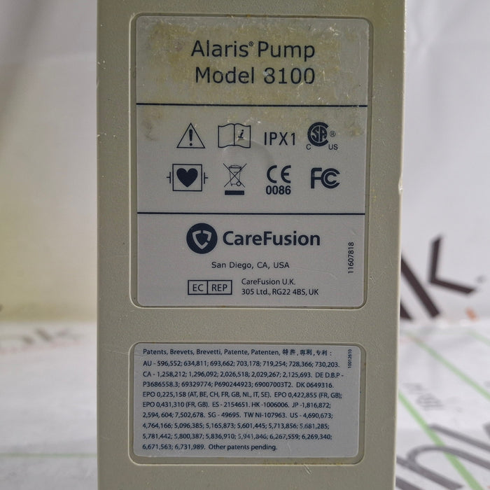 CareFusion Alaris 8100 LVP Infusion Pump Module