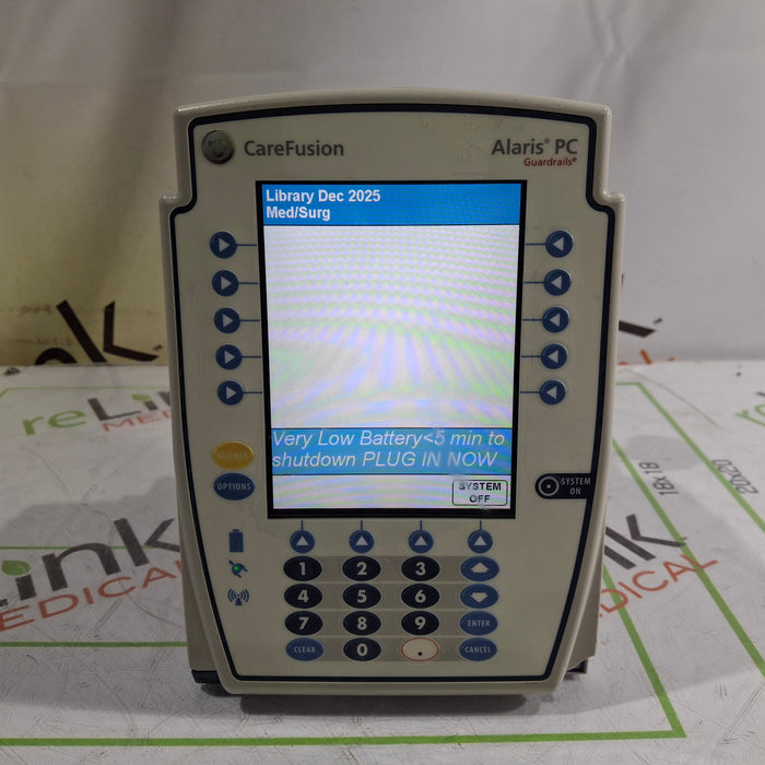 CareFusion Alaris 8015 Large Screen POC Infusion Pump