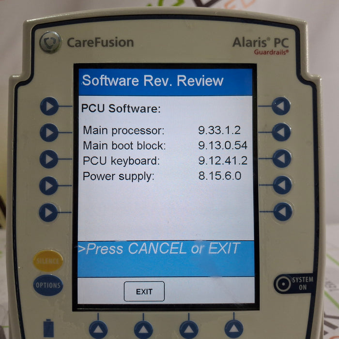 CareFusion Alaris 8015 Large Screen POC Infusion Pump