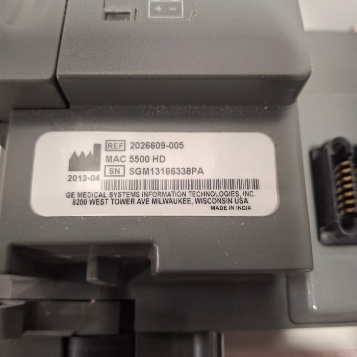 GE Healthcare MAC 5500 HD ECG with CAM Module