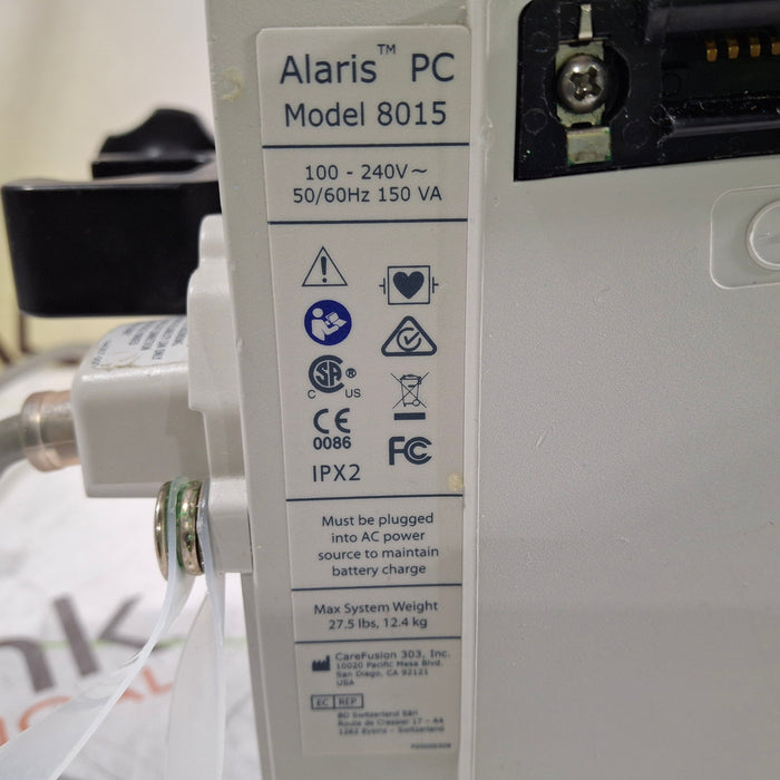 CareFusion Alaris 8015 Large Screen POC Infusion Pump