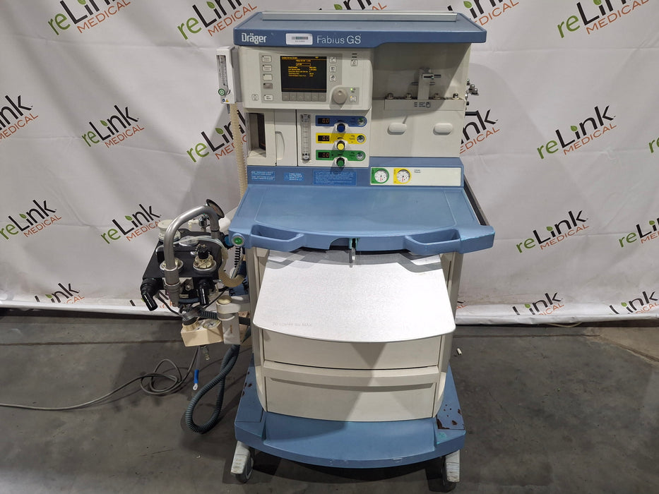 Draeger Medical Fabius GS Anesthesia Machine