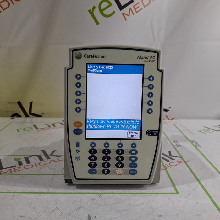 CareFusion Alaris 8015 Large Screen POC Infusion Pump