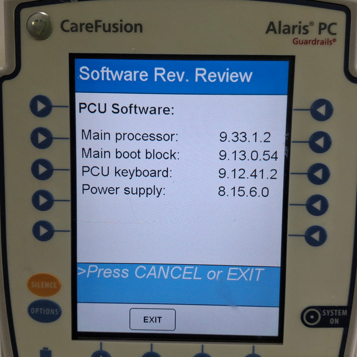 CareFusion Alaris 8015 Large Screen POC Infusion Pump