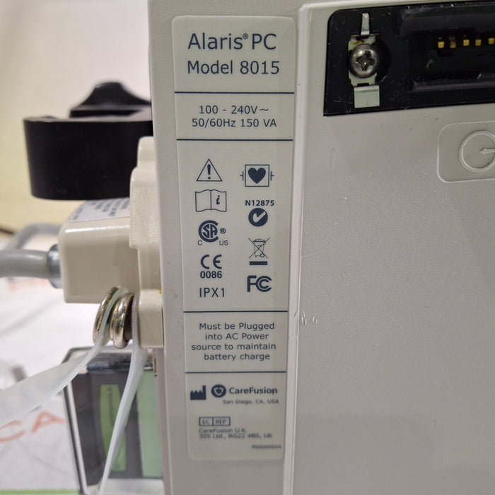 CareFusion Alaris 8015 Small Screen POC Infusion Pump