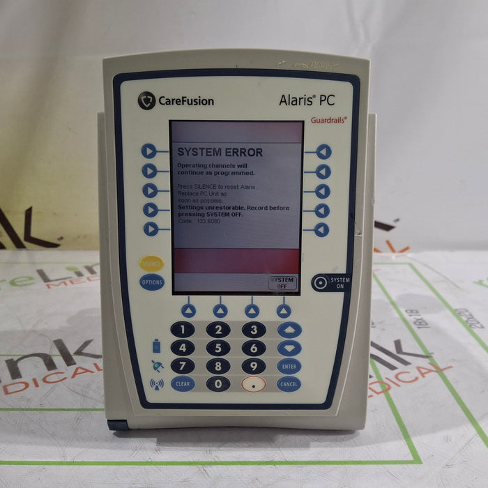 CareFusion Alaris 8015 Small Screen POC Infusion Pump