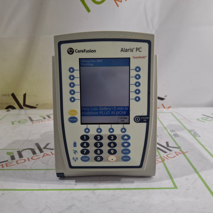 CareFusion Alaris 8015 Small Screen POC Infusion Pump