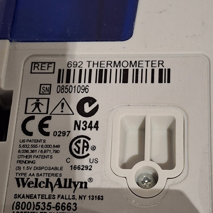 Welch Allyn SureTemp Plus 692 Thermometer