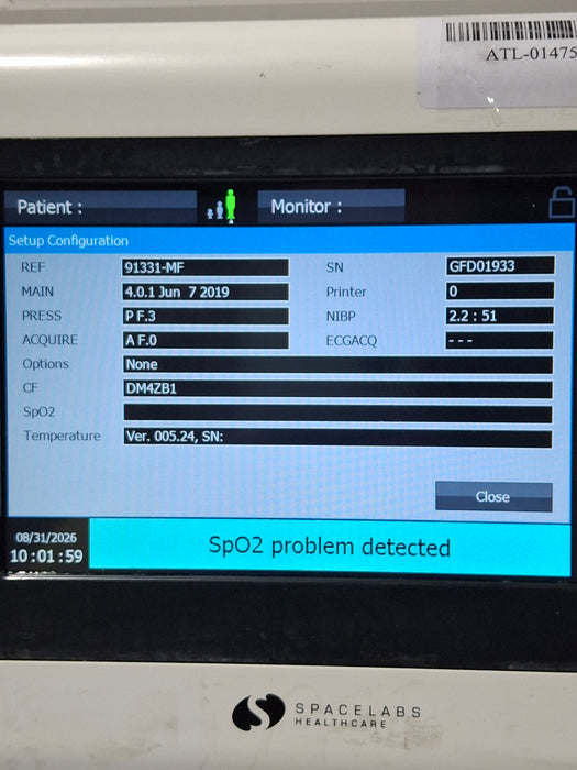 Spacelabs Healthcare DM4 Dual Mode Monitor