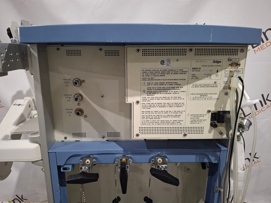 Draeger Medical Fabius GS Anesthesia Machine