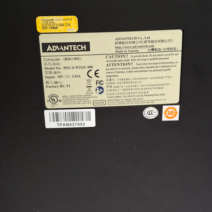 Advantech Co., Ltd. POC-S-W212C-00E Endoscopy Monitor
