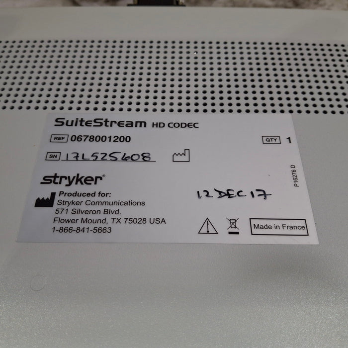 Stryker SuiteStream HD Codec