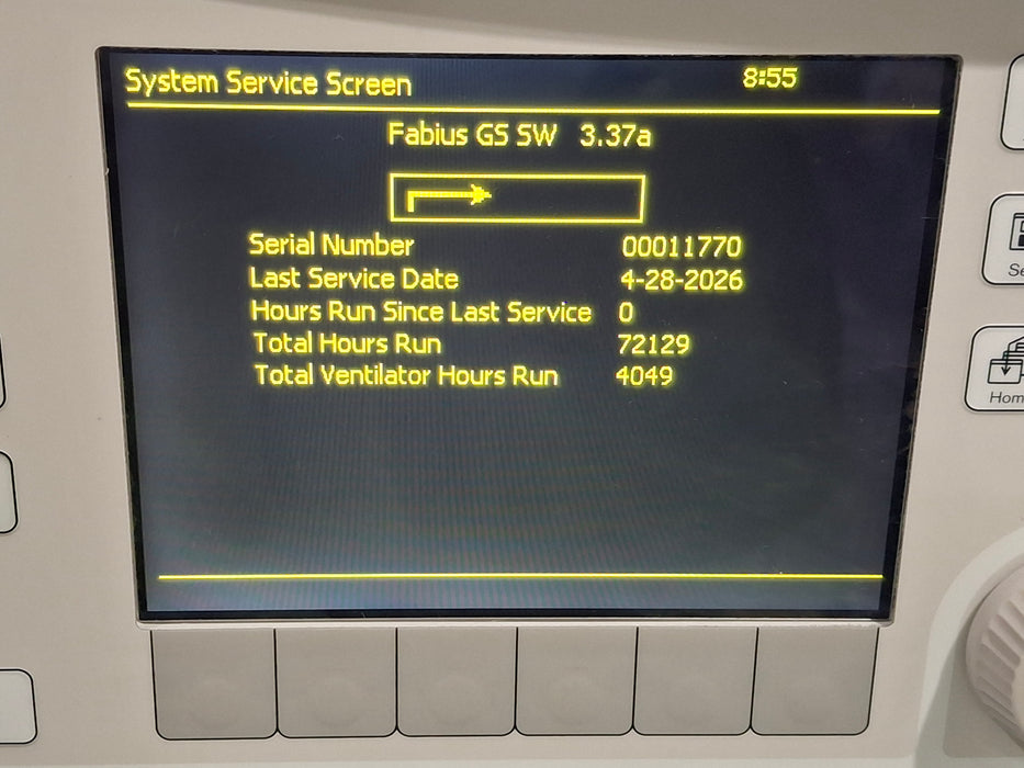 Draeger Medical Fabius GS Anesthesia Machine