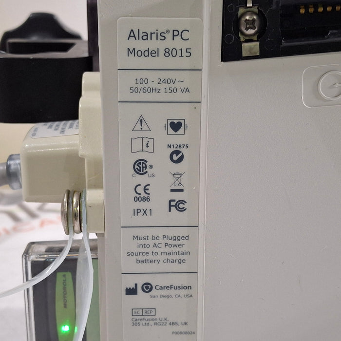 CareFusion Alaris 8015 Small Screen POC Infusion Pump