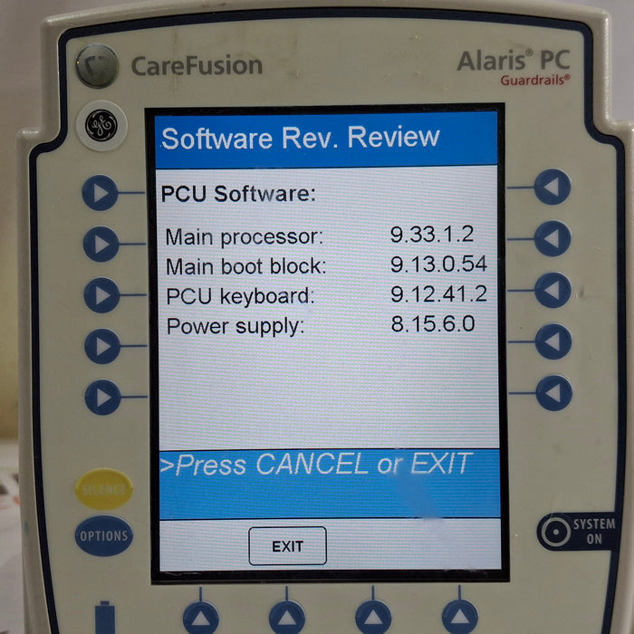 CareFusion Alaris 8015 Large Screen POC Infusion Pump