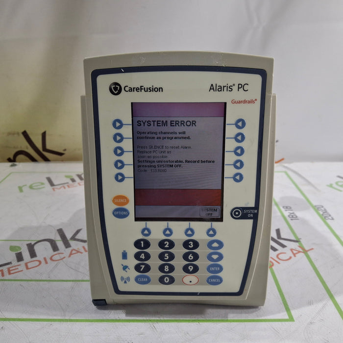 CareFusion Alaris 8015 Small Screen POC Infusion Pump