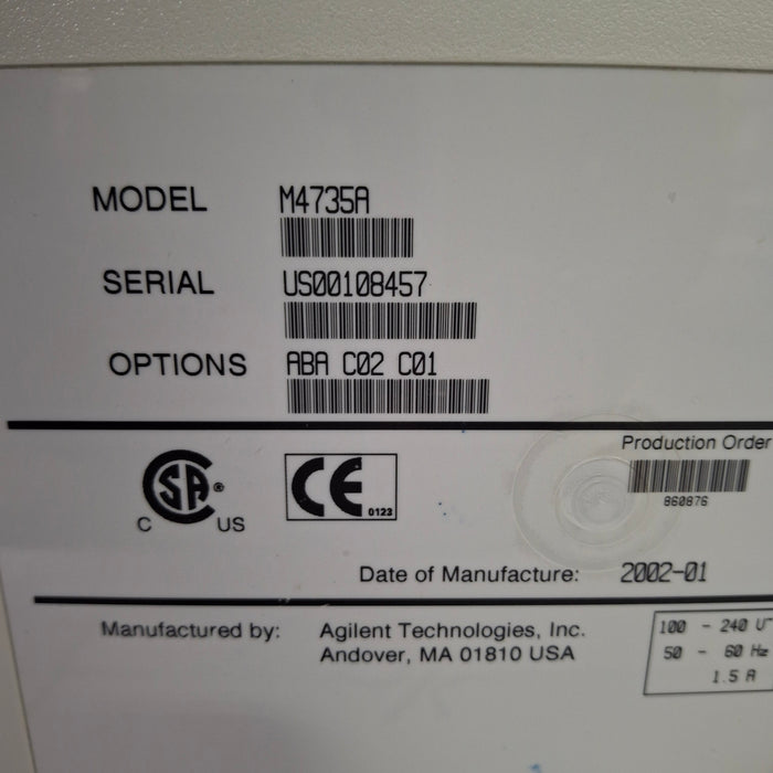 Agilent Heartstream XL Defibrillator M4735A-699910