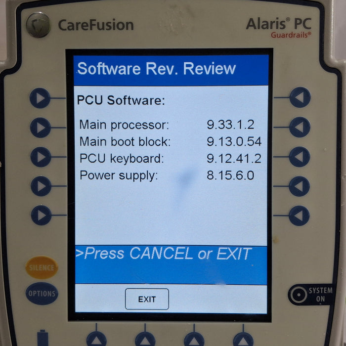 CareFusion Alaris 8015 Large Screen POC Infusion Pump