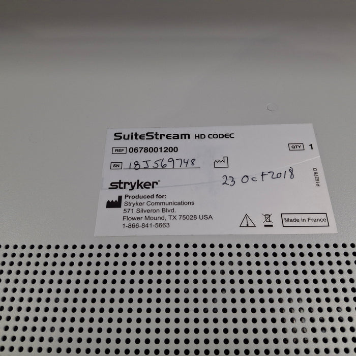 Stryker SuiteStream HD Codec