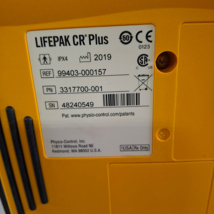 Medtronic LifePak CR Plus Defibrillator