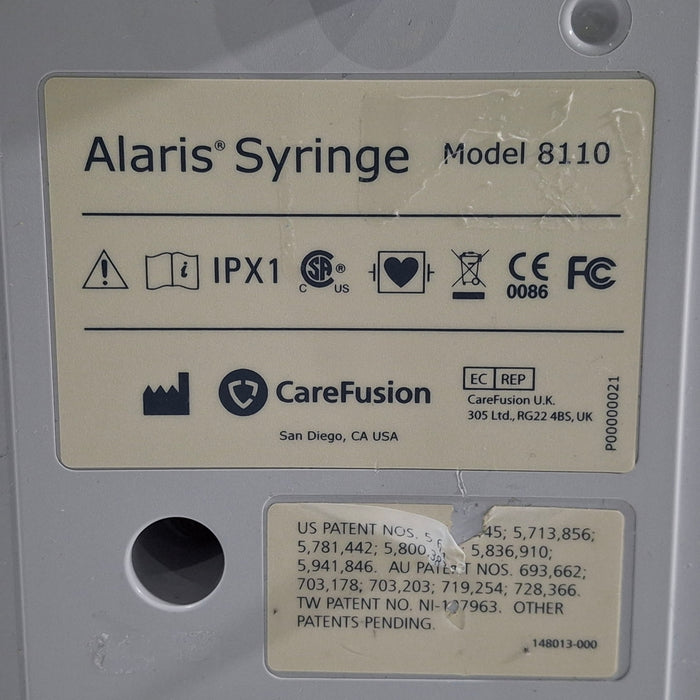 CareFusion Alaris 8110 Syringe Pump Module