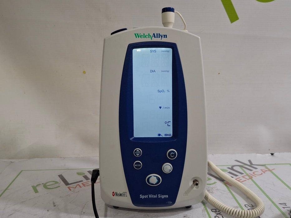 Welch Allyn Spot 420 - NIBP, Temp, Masimo SpO2 Vital Signs Monitor