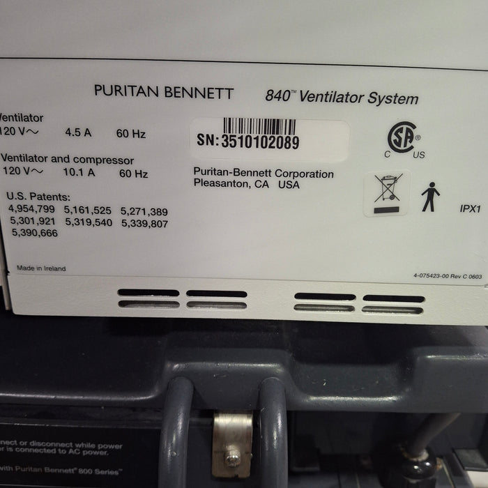 Puritan Bennett 840 Ventilator