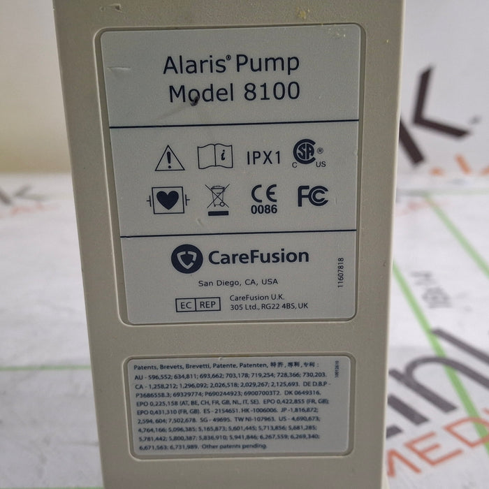 CareFusion Alaris 8100 LVP Infusion Pump Module