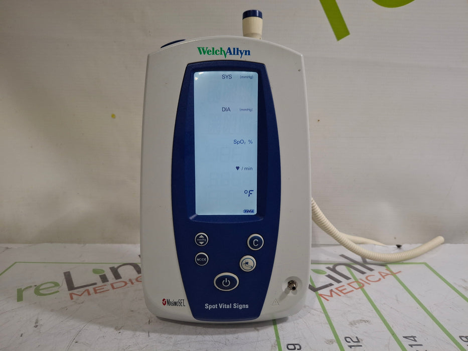 Welch Allyn Spot 420 - NIBP, Temp, Masimo SpO2 Vital Signs Monitor