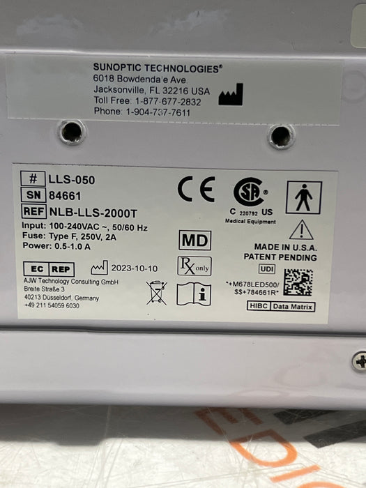 Sunoptic Technologies LLS-050 LED 2000 Lightsource