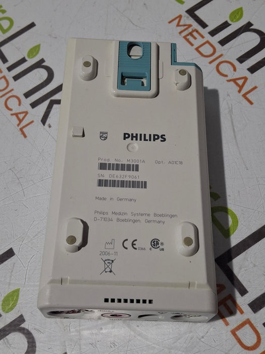 Philips M3001A-A01C18 Fast SpO2, NIBP, 12 lead ECG, Temp, IBP MMS Module