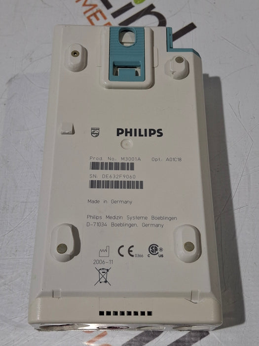 Philips M3001A-A01C18 Fast SpO2, NIBP, 12 lead ECG, Temp, IBP MMS Module