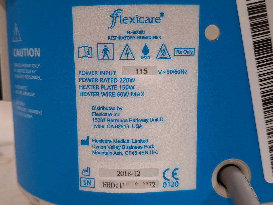 Flexicare Inc FL-9000U Respiratory Humidifier