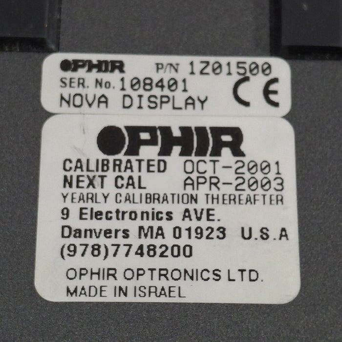 OPHIR Nova Laser Power Meter