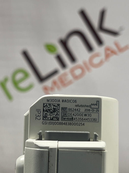 Philips M3001A-A01C06 Fast SpO2, NIBP, ECG, Temp, IBP MMS Module