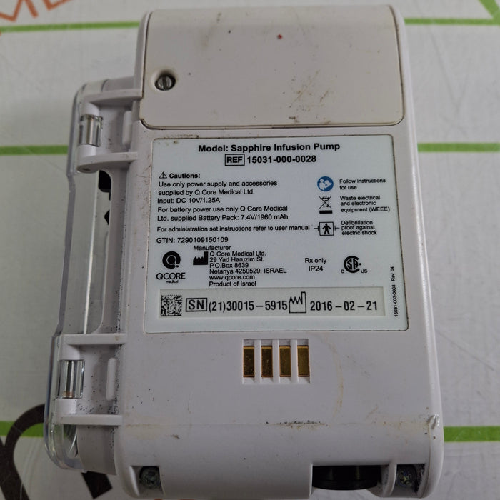 QCore Medical Sapphire Multi-Therapy Infusion Pump