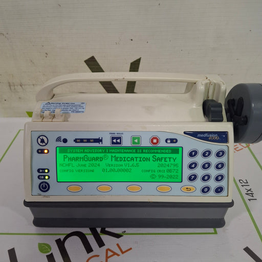 Smiths Medical Smiths Medical Medfusion 4000 Syringe Infusion Pump Infusion Pump reLink Online