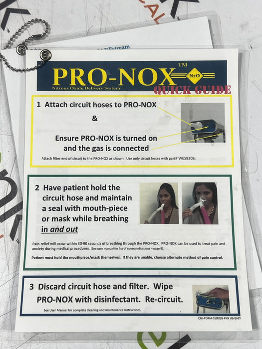 Carestream Medical Pro-Nox Nitrous Oxide Delivery System