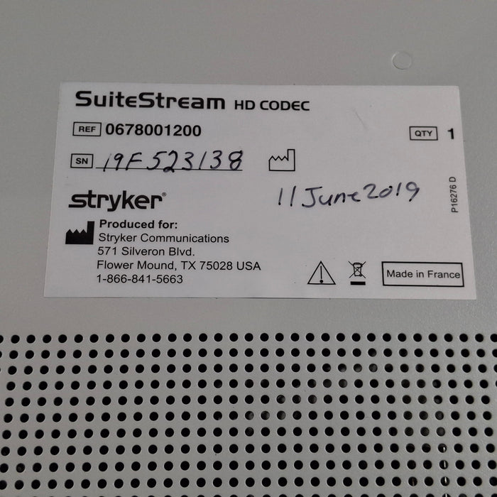 Stryker SuiteStream HD Codec