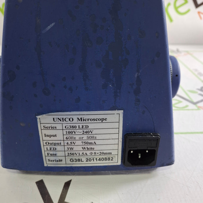 Unico G380 Binocular Microscope