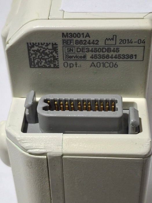 Philips M3001A-A01C06 Fast SpO2, NIBP, ECG, Temp, IBP MMS Module